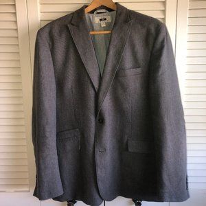 Joseph Abboud Grey Herringbone Sprortcoat - XL
